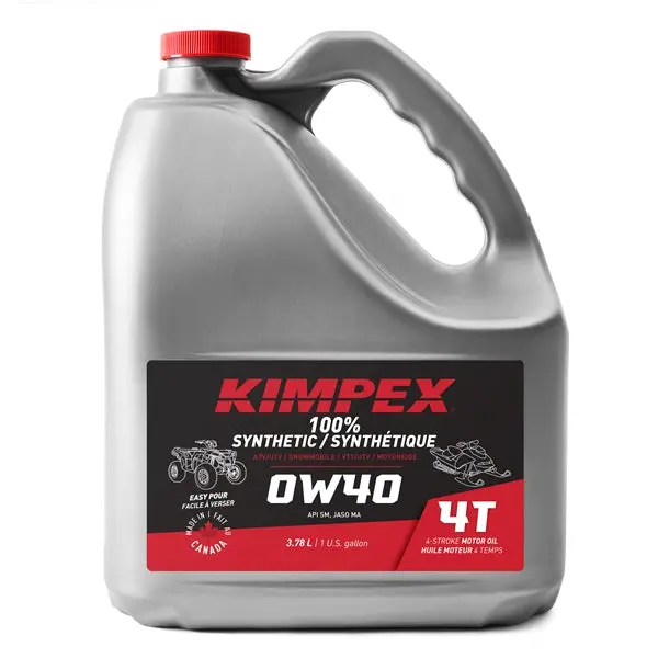 Kimpex 4-S100 0W40 Snowmobile/Atv Engine Oil 0W40 Part# Fv0002726 1