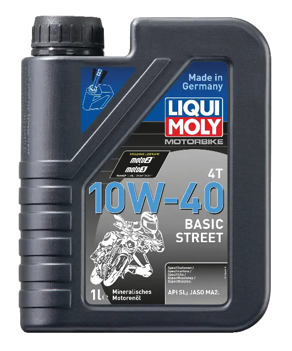 Liqui Moly 4T Basic Street Motor Oil 1