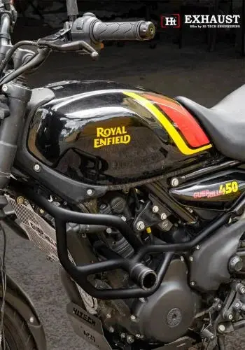 Crash Guard For Guerrila 450 Sb 1024  | Ht Exhaust 1