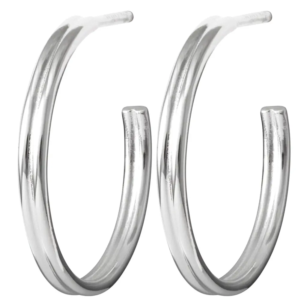 2For1 Medium Hoops Pair 1