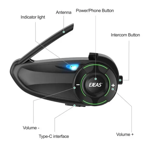 Ejeas Vnetphone Q8 Mesh Intercom 1