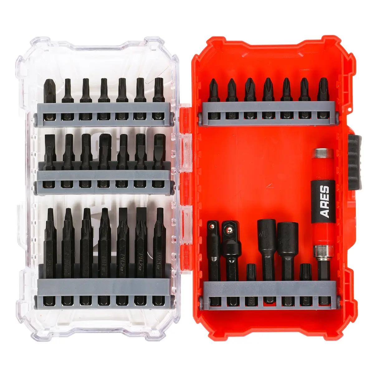 Ares 31019 - 49-Piece Impact Driver Bit Set 1