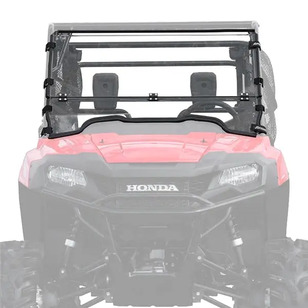 Super Atv Flip Down Windshield Fits Honda Part# Fdwshpio70070 1