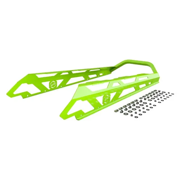 Itek Bumper Powdercoat Series Rear - Steel - Fits Ski-Doo Part# Pa02- 1