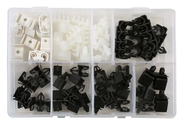 Assorted Box Brake Line Clips Set 64 Piece Assorted Box Tc34161 1