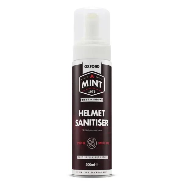 Oxford Products Mint Helmet Foam Sanitiser 200 Ml Part# Oc300 1