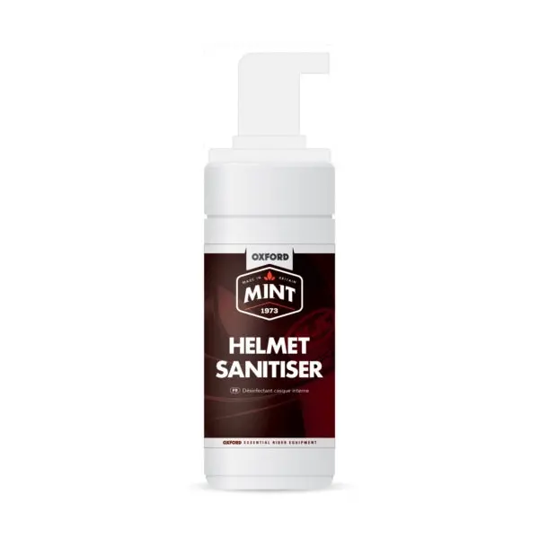 Oxford Products Mint Helmet Foam Sanitiser 100 Ml Part# Oc305 1