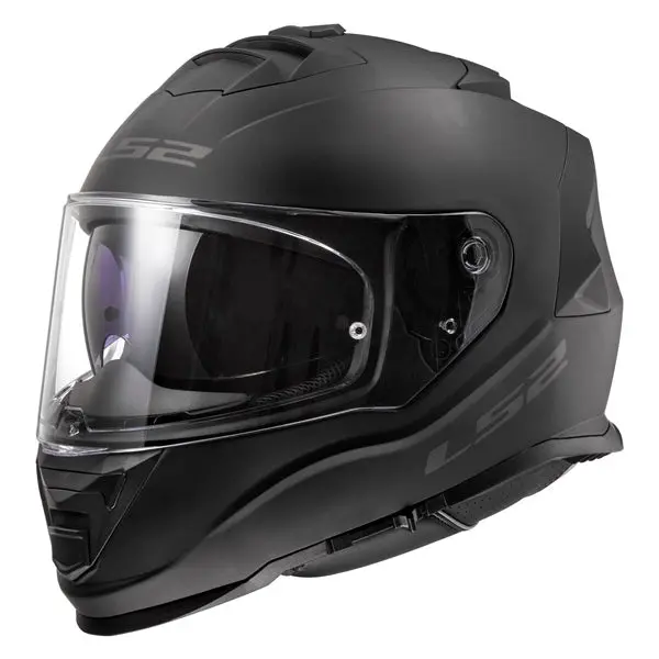 Ls2 Assault Full-Face Motorcycle Helmet - Solid Matte Black 1