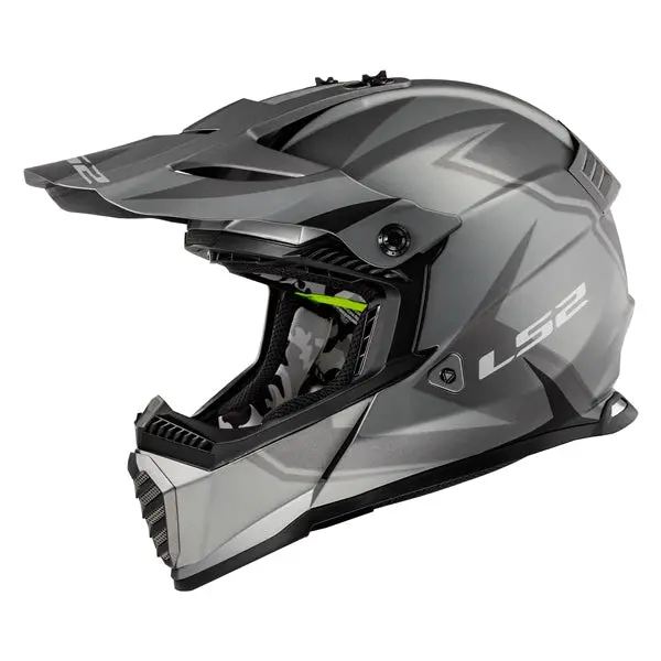 Ls2 Gate Off-Road Summer Helmet - Two Face Graphic 1