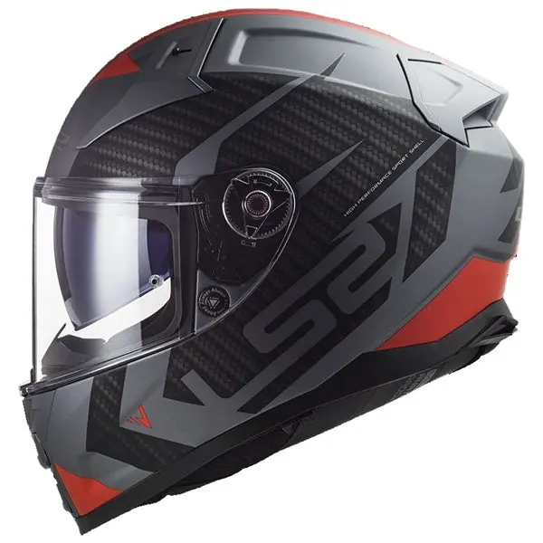 Ls2 Citation Ii Full-Face Motorcycle Helmet - Splitter Graphic 5