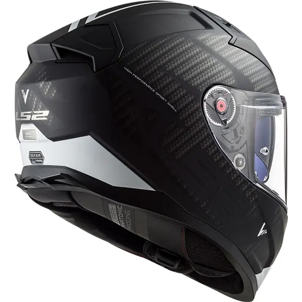 Ls2 Citation Ii Full-Face Motorcycle Helmet - Splitter Graphic 4