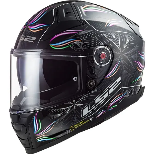 Ls2 Citation Ii Full-Face Motorcycle Helmet - Tropical Graphic 1