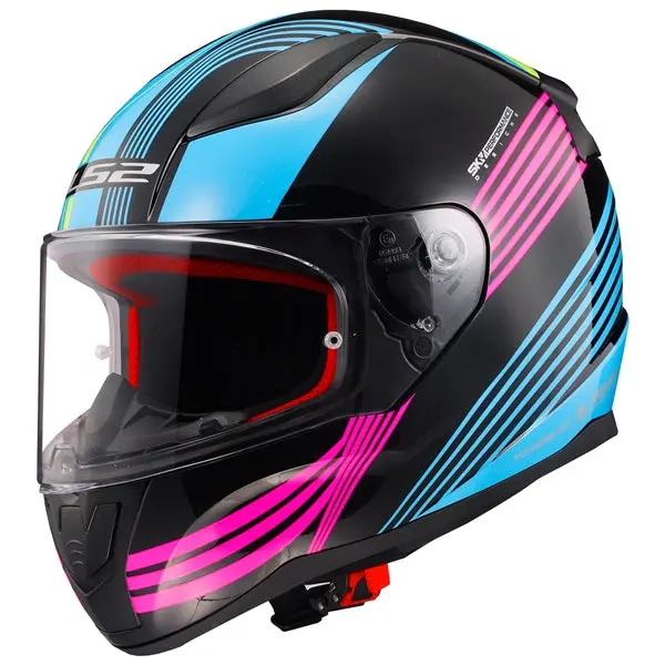 Ls2 Rapid Full-Face Motorcycle Helmet - Rad Graphic 1