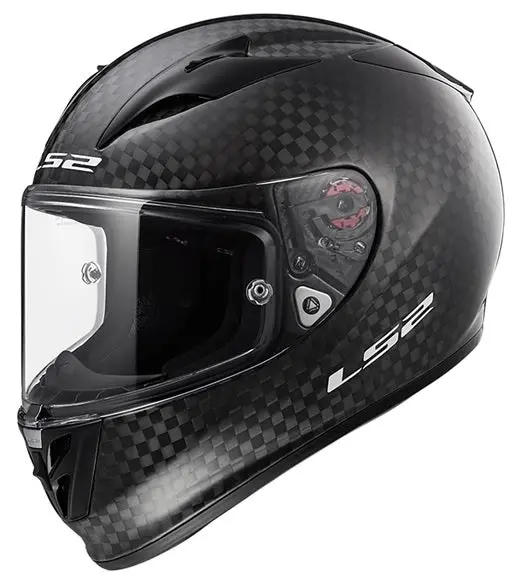 Ls2 Arrow Carbon Full-Face Motorcycle Helmet - Carbon Fiber 1