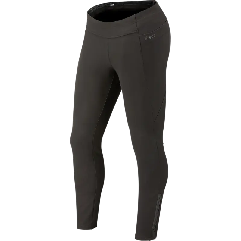 Icon Tuscadero2 Womens Motorcycle Textile Stretch Pants - Black 1