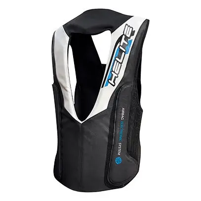 Helite Racing Airbag Safety Vest Unisex Black/White 1