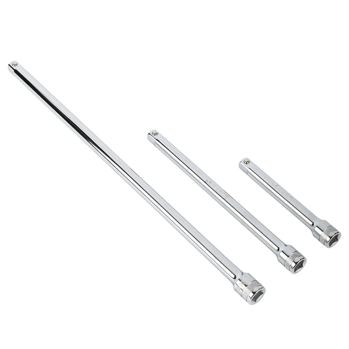 Ares 41010 - 3-Piece 1/2-Inch Drive Extra Long Socket Extension Set 1