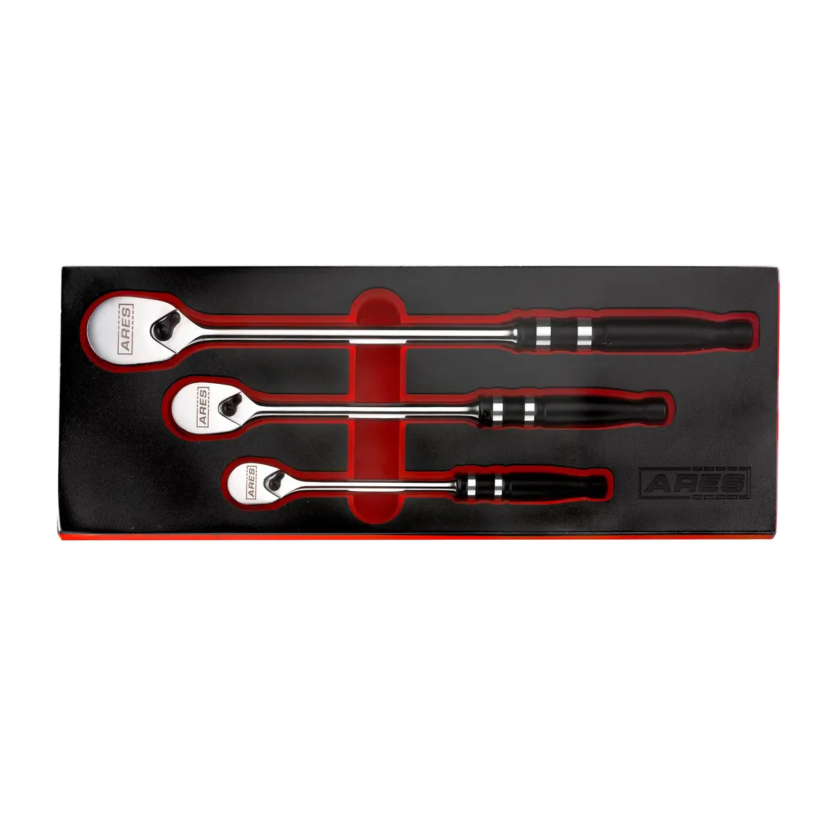 Ares 42083 - 90 Tooth Aluminum Handle Ratchet Set 1