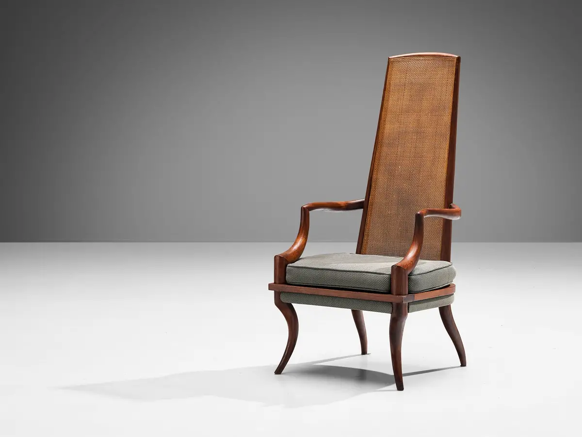 Douglas Brown For Grand Ledge Chair Company Chair In Cane 1