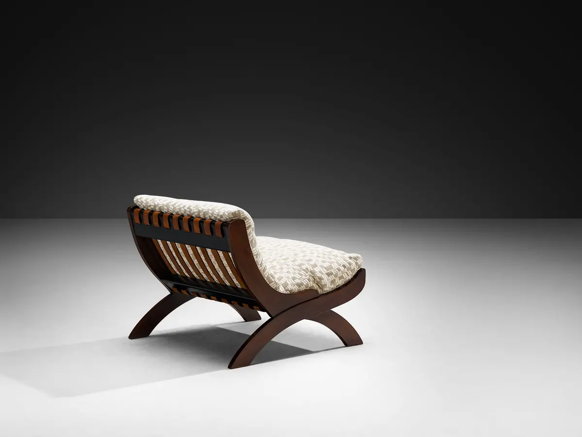 Marco Comolli 'Cp1' Lounge Chair In Mahogany 1