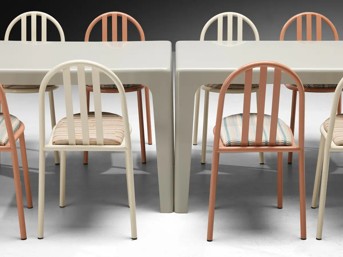Dining Or Patio Set With Horn Collection And Robert Mallet-Stevens 1
