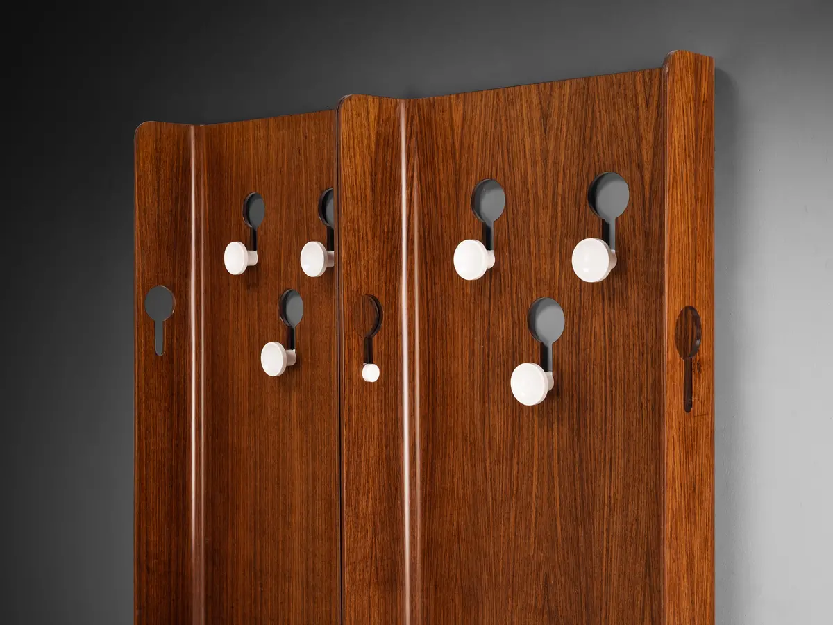Carlo De Carli For Fiarm Hall Stand In Wood 1