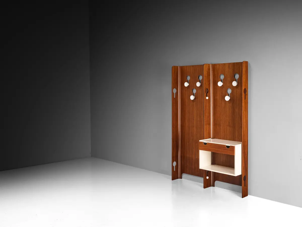 Carlo De Carli For Fiarm Hall Stand In Wood 2