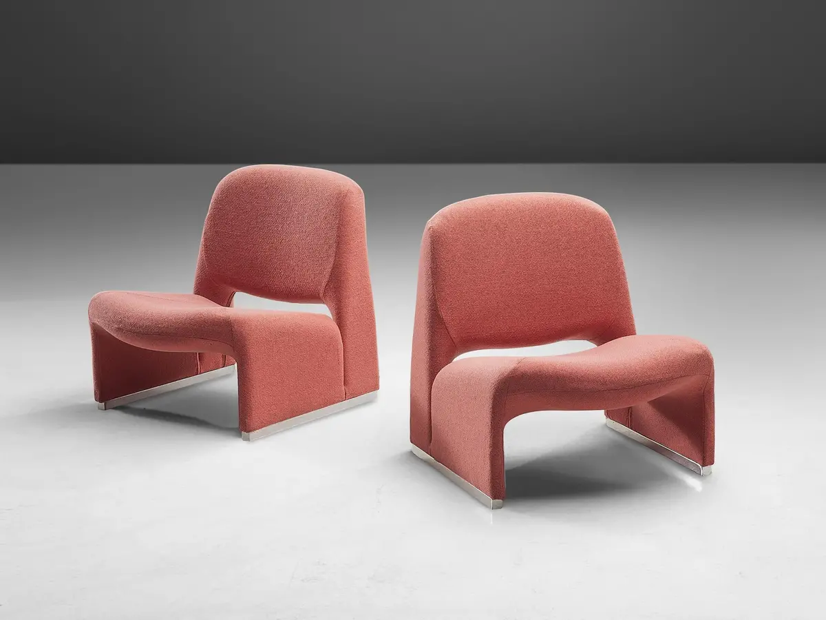 ‘Alky’ Lounge Chairs In The Style Of Giancarlo Piretti 1
