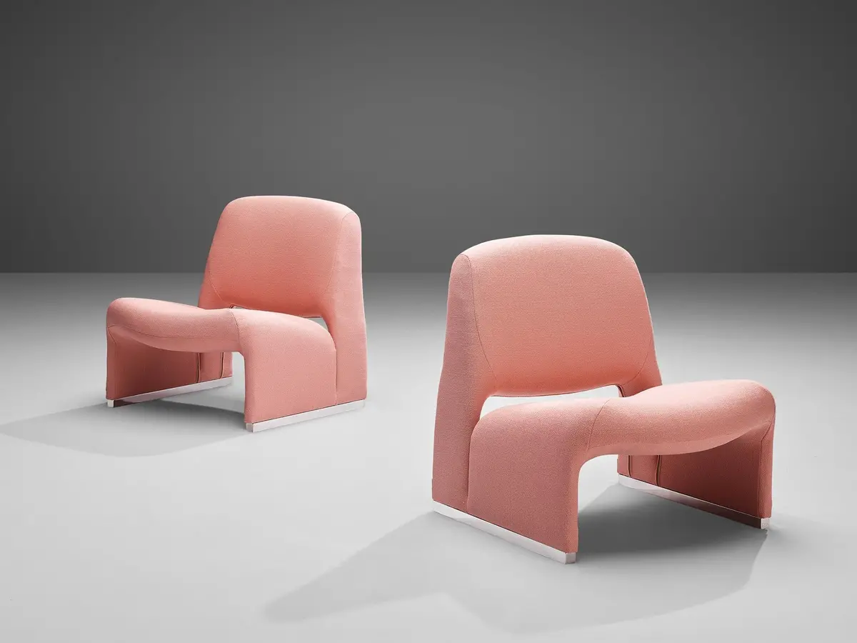 ‘Alky’ Lounge Chairs In The Style Of Giancarlo Piretti 1