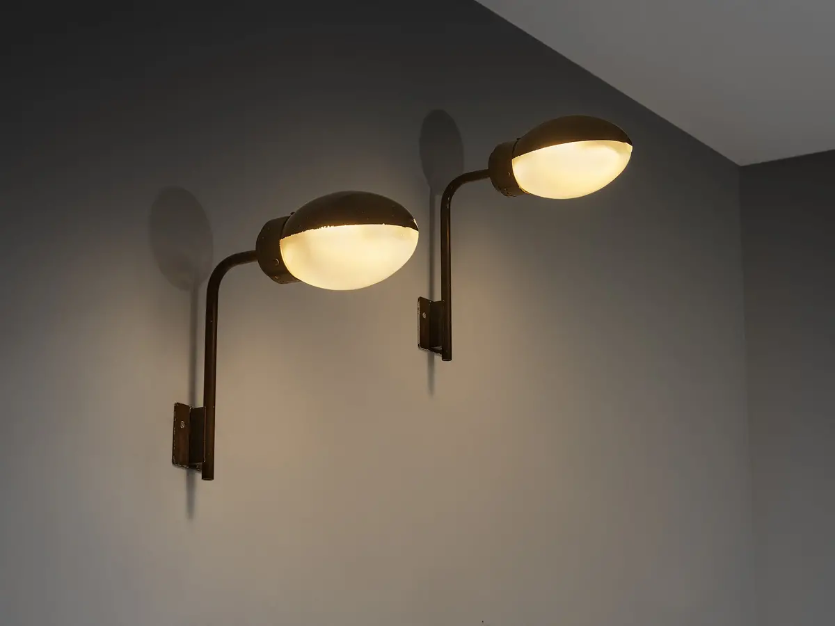 Franco Albini And Franca Helg For Arteluce 'Ochetta' Wall Lights 1