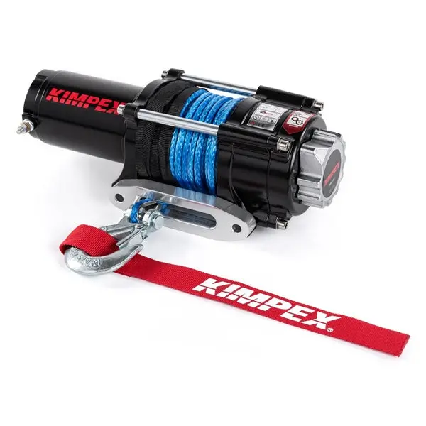 Kimpex 2500 Lbs Winch Ip 67 Kit With Synthetic Rope Part# 2500 1