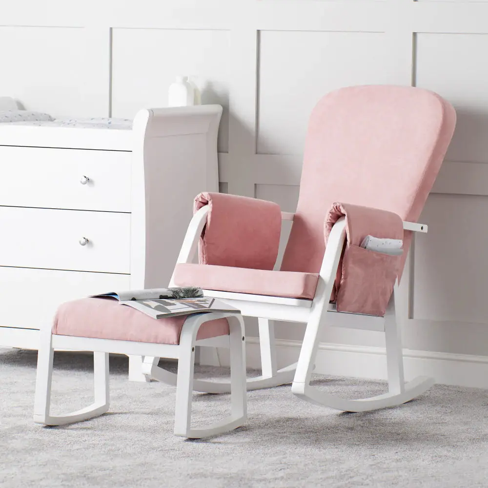 Dursley Rocking Chair And Stool 2