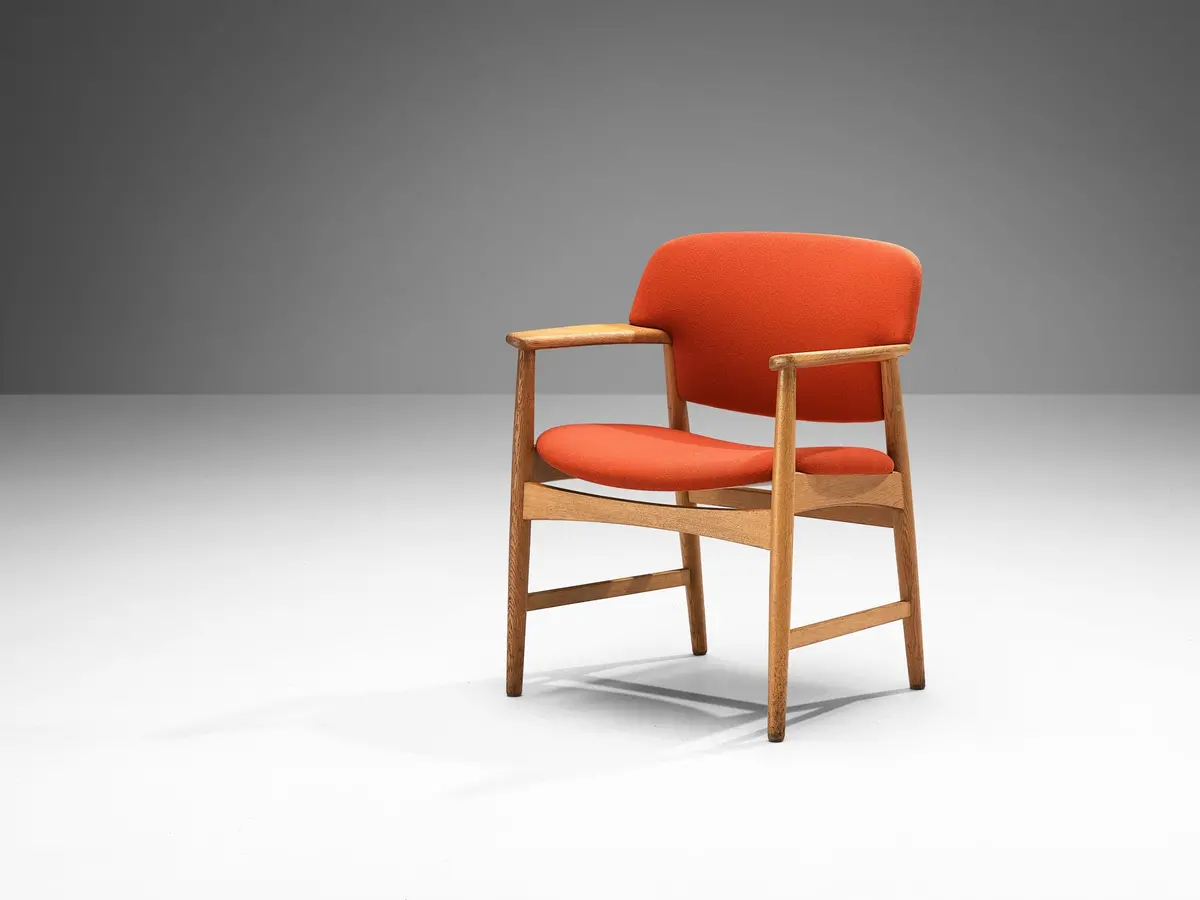 Larsen & Bender-Madsen For Fritz Hansen Dining Chair In Oak 1