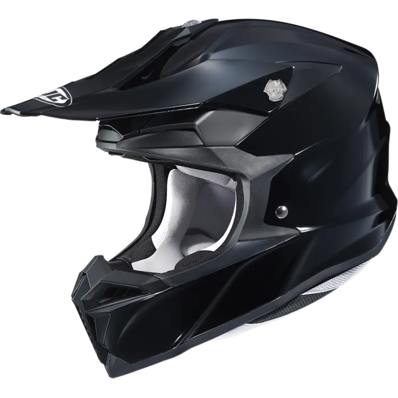 Hjc I50 Mx/Motorcycle Off-Road Helmet - Solid Semi-Flat Black 1