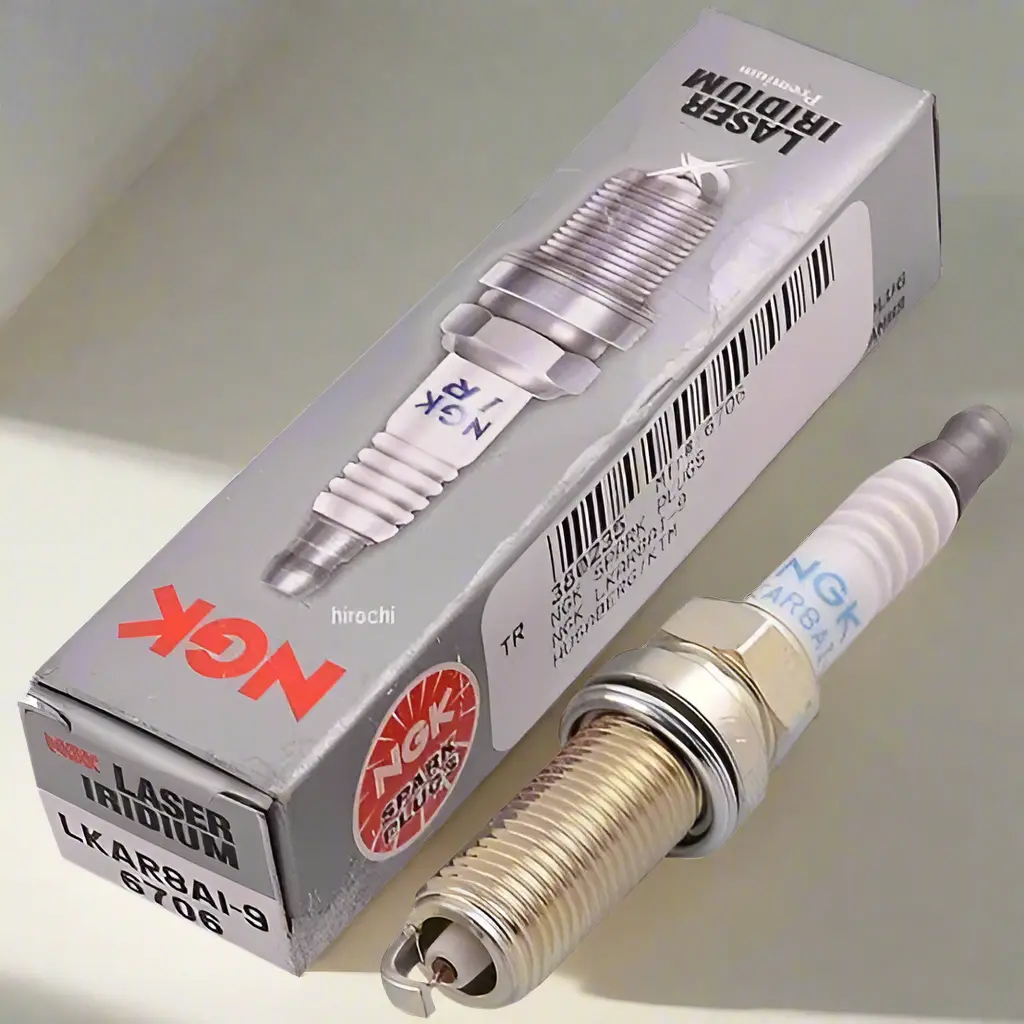 Pulsar Ns 400 Spark Plug By Ngk Lkar8ai-9 Iridium 1