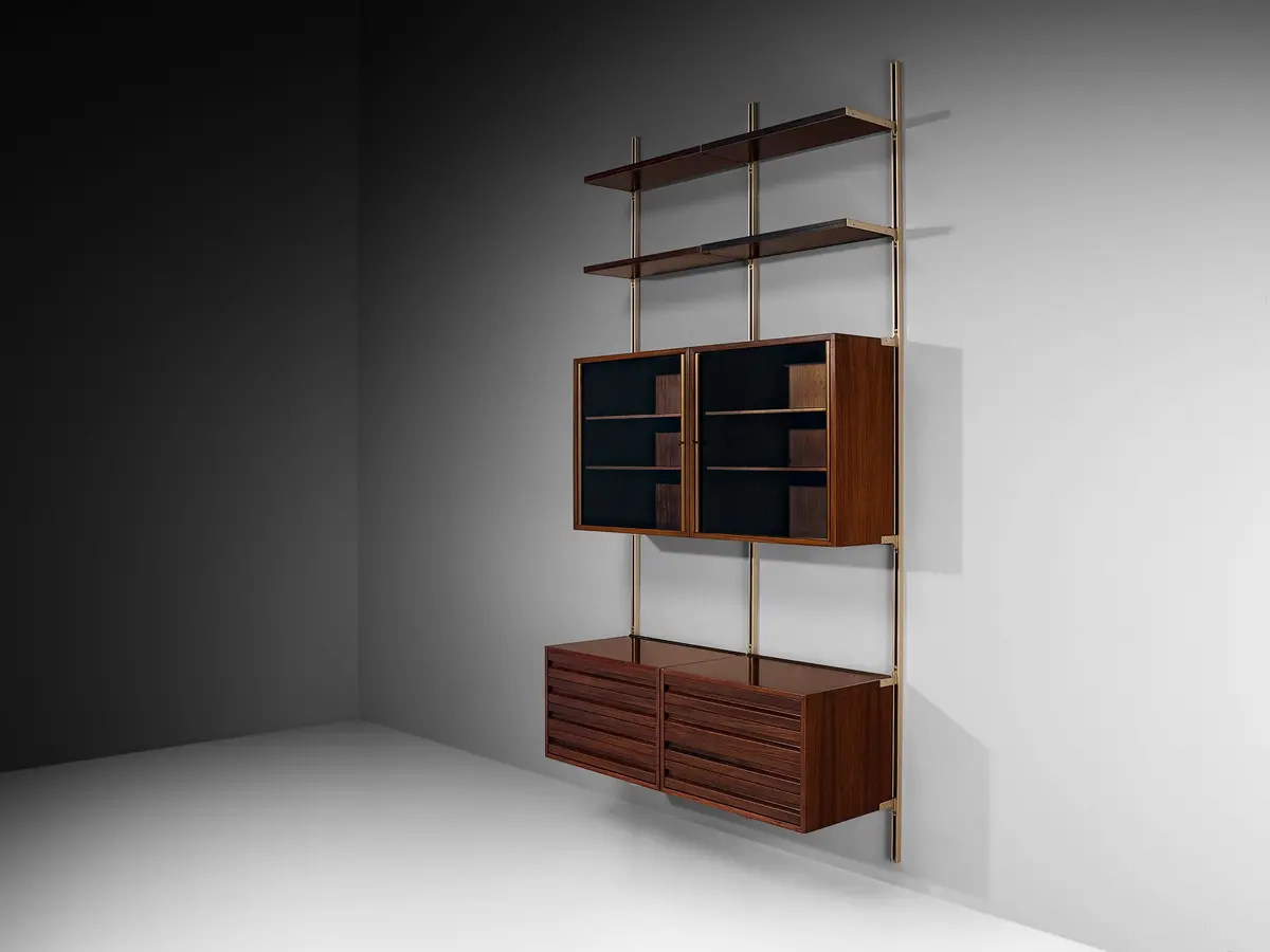 Osvaldo Borsani For Tecno 'E22' Wall Unit Or Bookcase 1