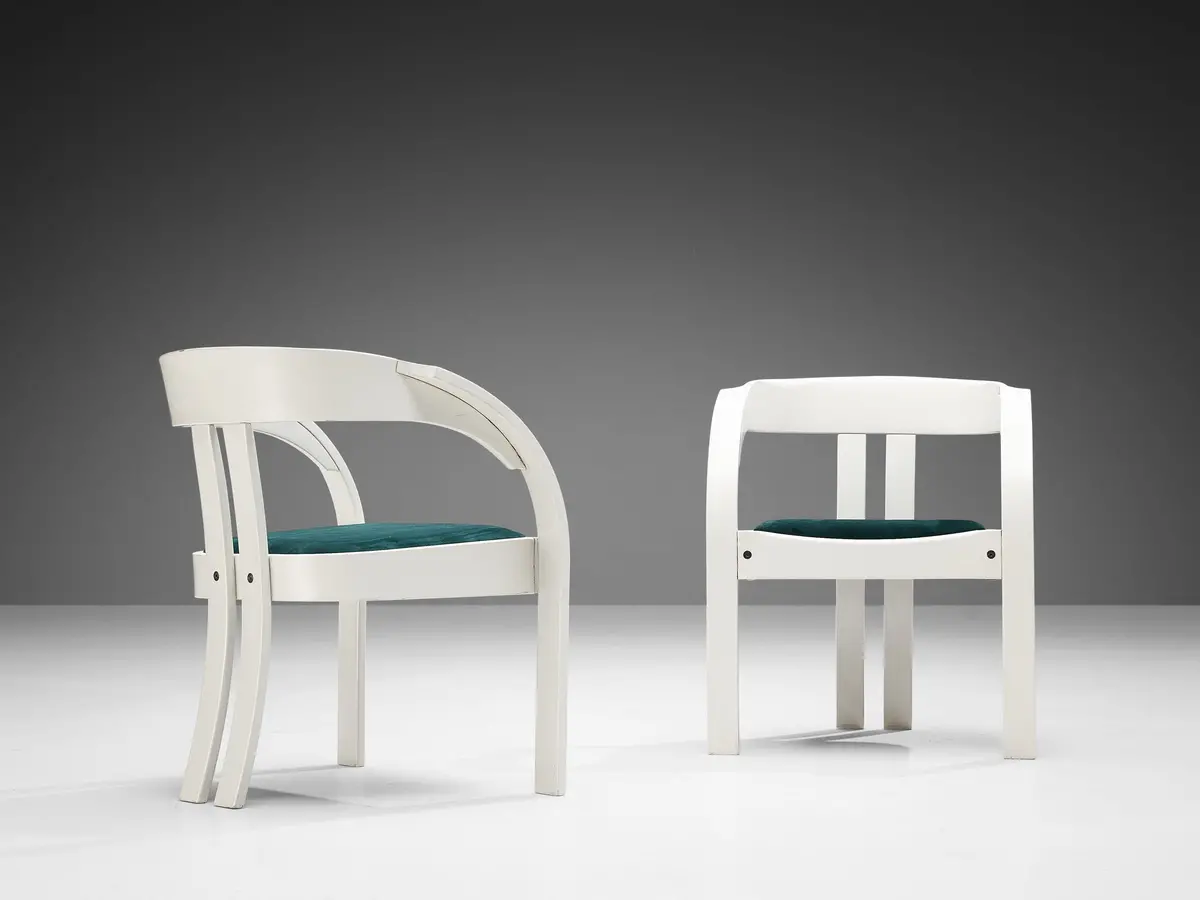 Giovanni Battista Bassi For Poltronova Set Of Six 'Elisa' Armchairs 2