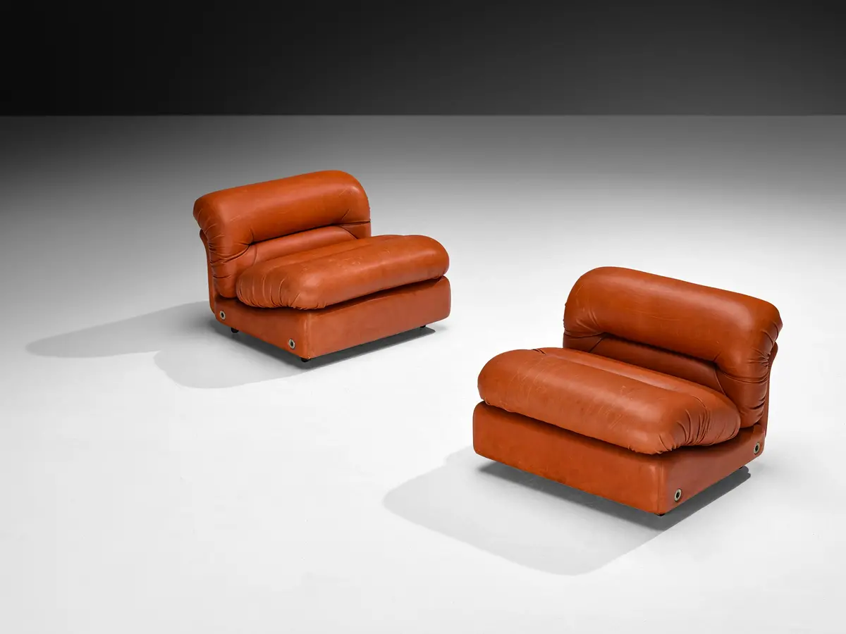 Ammannati & Giampiero For Rossi Di Albizzate 'Grandangolo' Seating Elements 1