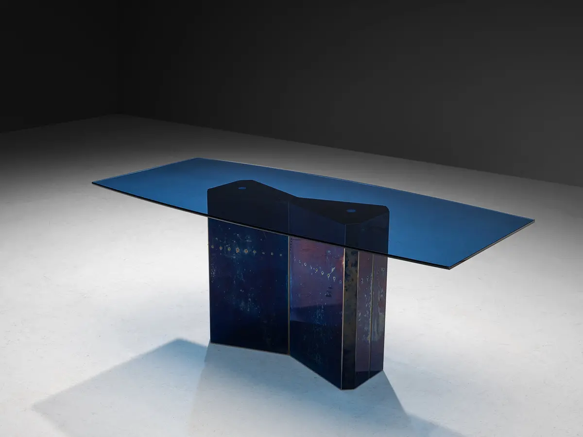 Afra & Tobia Scarpa For B&B Italia Rare 'Polygonon' Dining Table 1