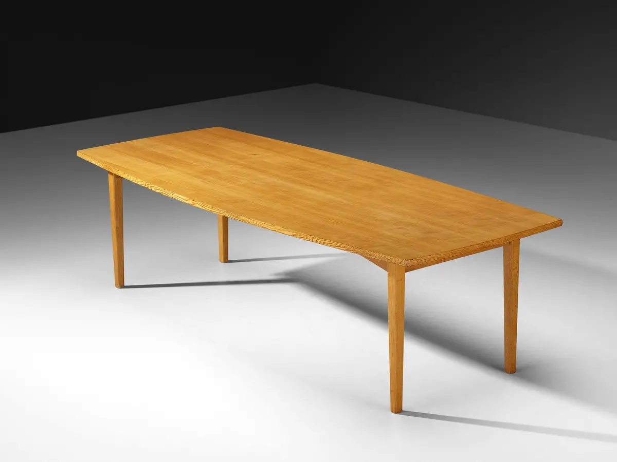1960S Danish Extendable Dining Table In Oak 1