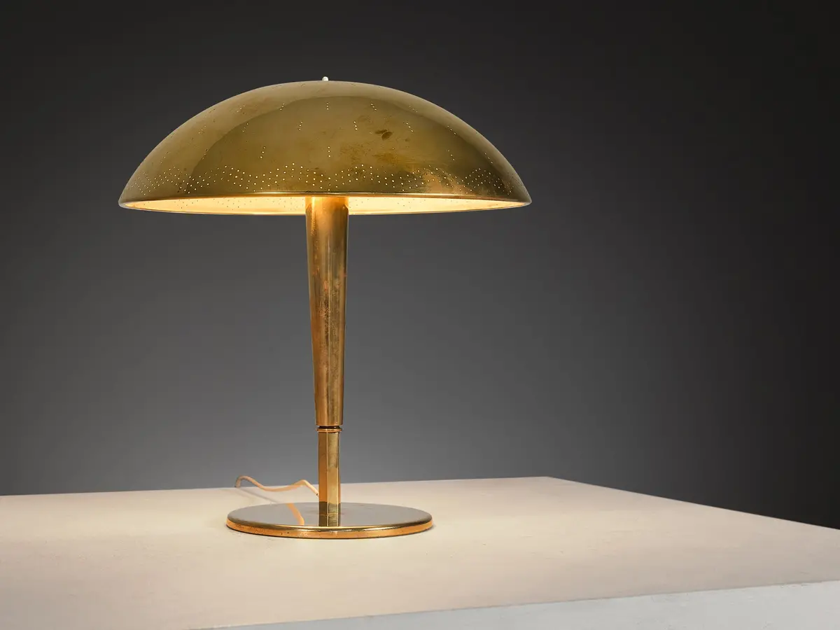 Paavo Tynell For Taito Oy ‘5061’ Table Lamp In Brass 1