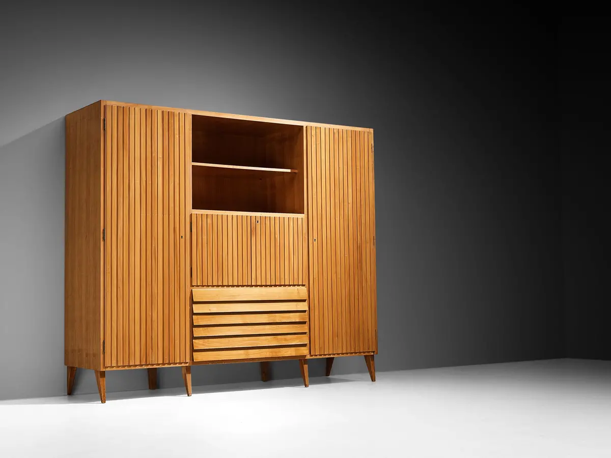 La Permanente Mobili Cantù Highboard In Maple 1