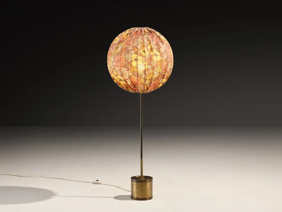 Hans-Agne Jakobsson 'Balloon' Floor Lamp In Brass 1