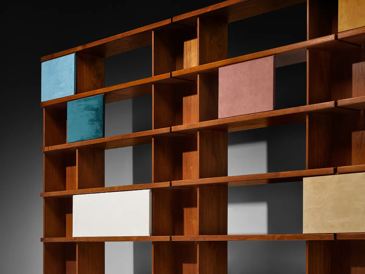 Ilmari Tapiovaara For La Permanente Mobili Cantù Bookcase 1