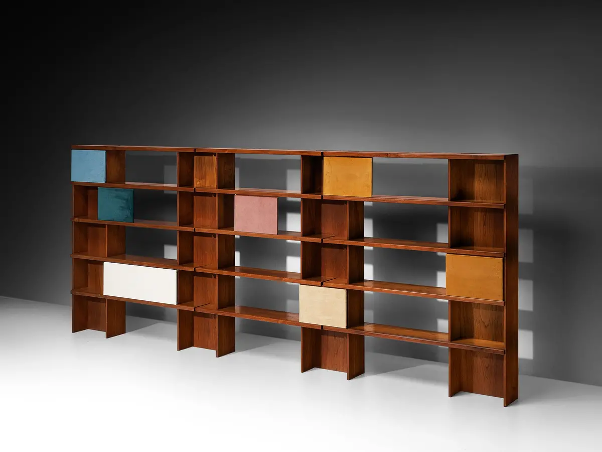 Ilmari Tapiovaara For La Permanente Mobili Cantù Bookcase 2
