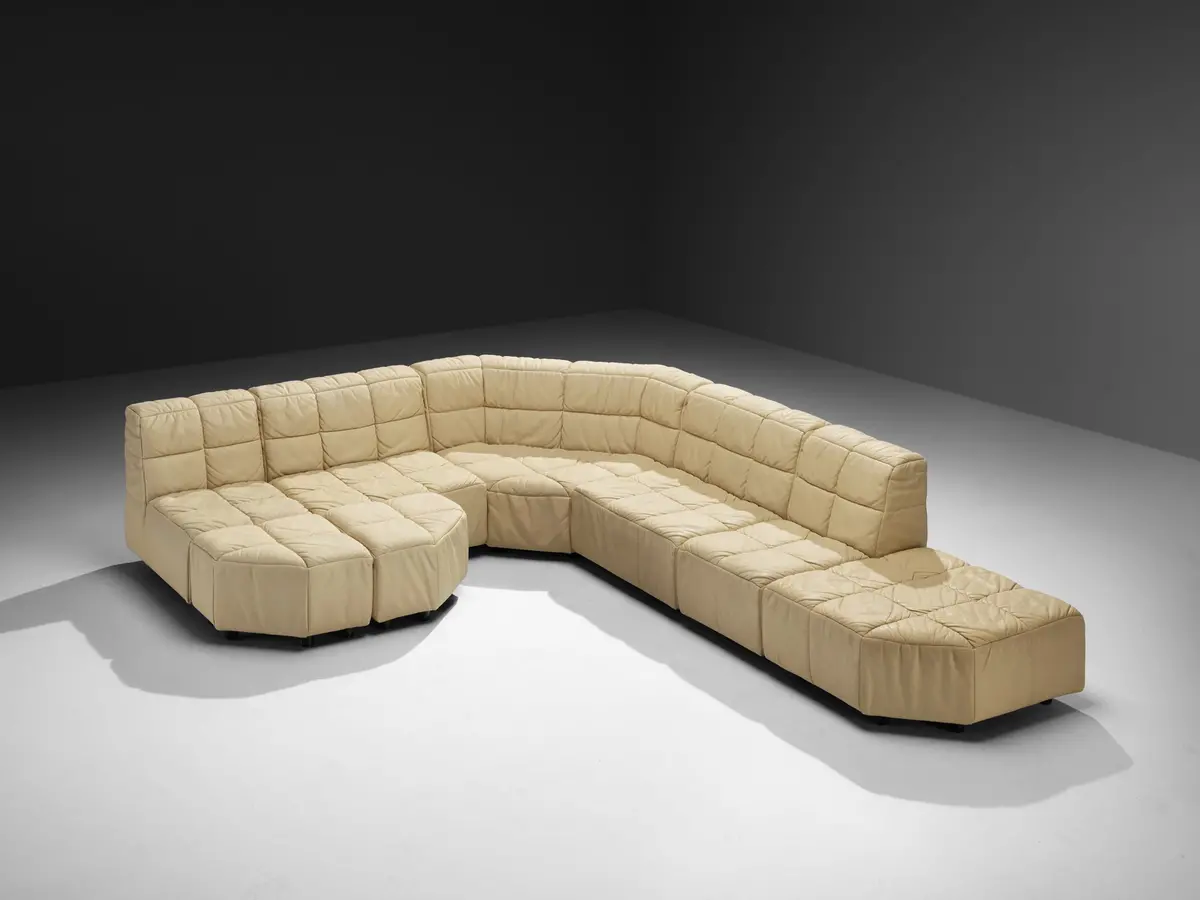 Hans Hopfer For Neue Wiener Werkstätte 'Castell' Sectional Sofa 1