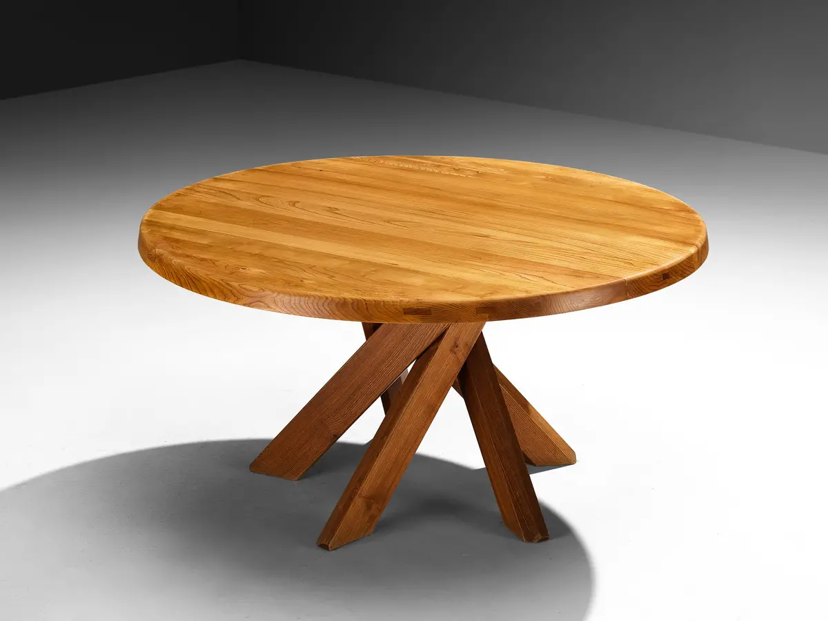 Pierre Chapo 'T21 D' Dining Table 1