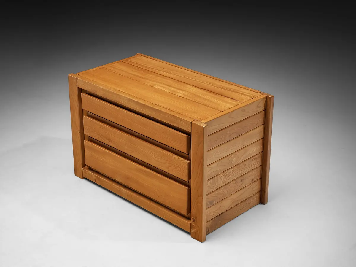 Maison Regain Chest Of Drawers In Solid Elm 1
