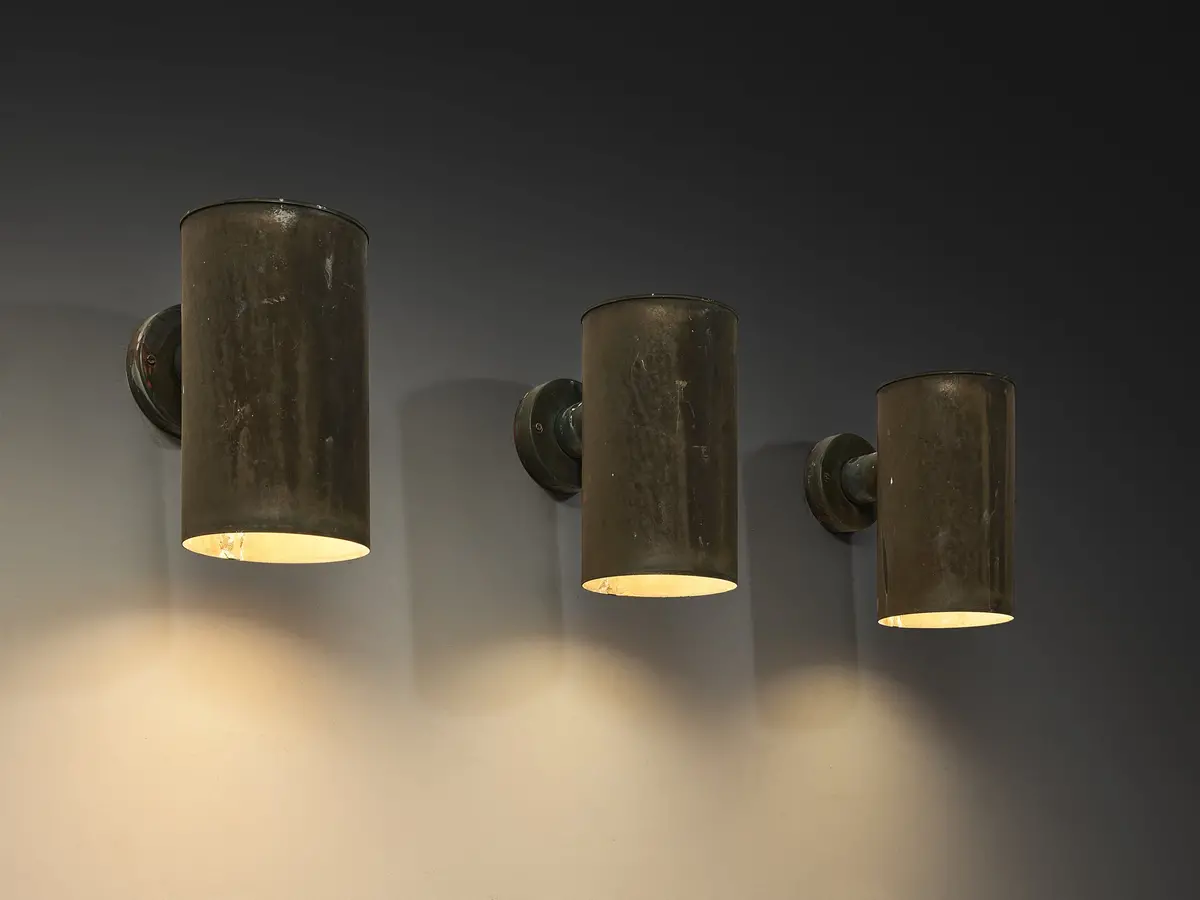 Fagerhult Swedish Wall Lights In Copper 1