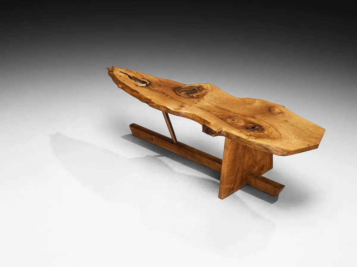 George Nakashima 'Minguren Ii' Coffee Table In English Walnut 1